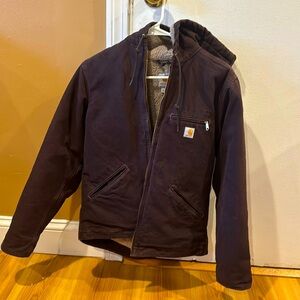 Carhartt Sandstone Sierra Sherpa Lined Wine/Deep Purple XS